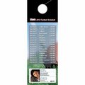 Atlanta Pro Football Schedule Door Hanger (4"x11")